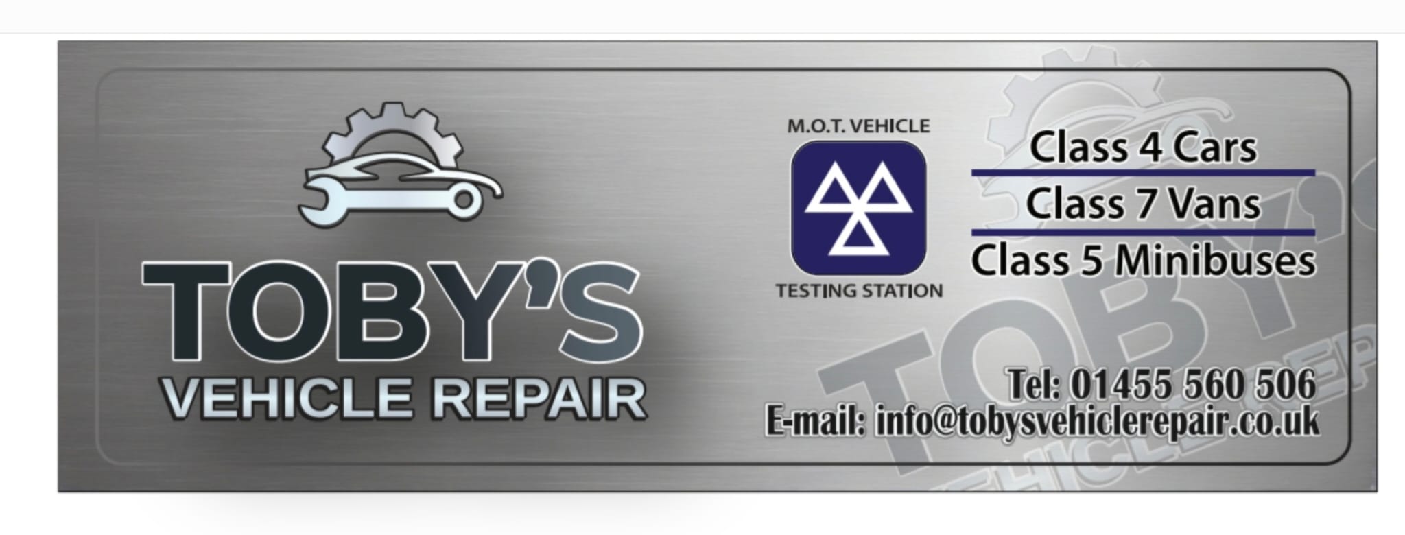 Toby’s Vehicle Repair Logo